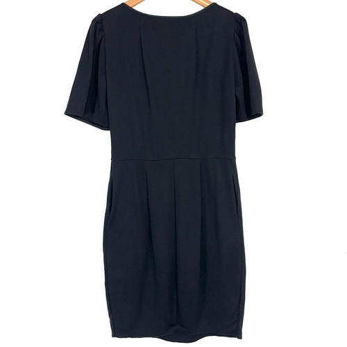Marni Made in Italy Black Tulip Sleeve Sheath Dress Size Eur 42 - Picture 7 of 16