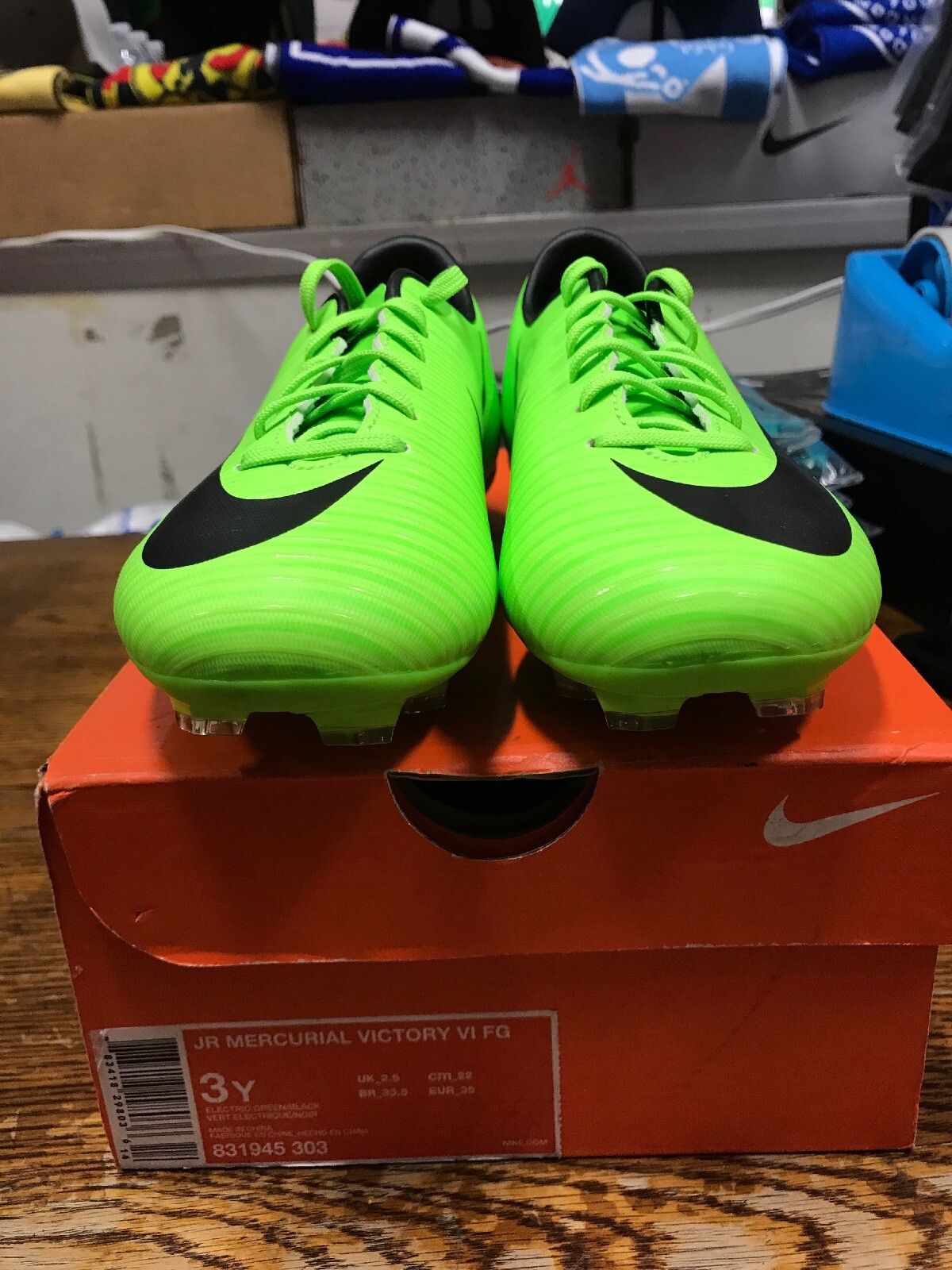 green nike mercurial