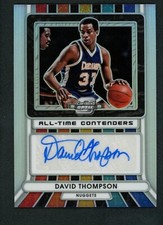2022-23 David Thompson 020/125 Auto Panini Contenders Optic Holo All Time