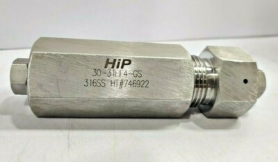 #ad #ad HIP 30 31HF4 GS Check Valve 316SS high pressure 3000PSI $500.62