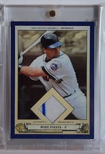 2005 Upper Deck Origins Baseball - Materials Game-Worn Jersey Mike Piazza PB-PI