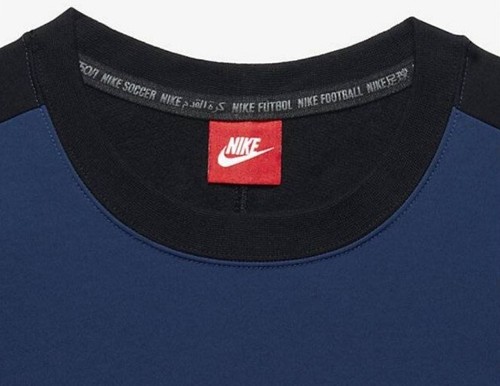 Nike Herren FC Sweatshirt blau/schwarz 802433 423 Größe 2XL - Bild 5 von 7