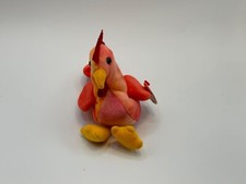 Ty Beanie Babies Strut the Rooster 6" Beanbag Plush Stuffed Animal Toy