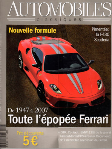 Zeitschrift Magazin Automobile Classics Nr. 168 12/2007 Ferrari BMW 135 Aston - Afbeelding 1 van 1