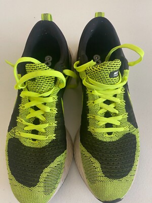 NIKE Running Shoes REACT INFINITY RUN FLYKNIT 2 Volt White Black Men s Sz 12