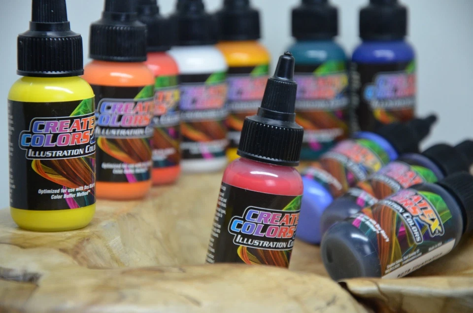 Createx Illustration Airbrush Color | Transparent Serie - Bild 2 von 4