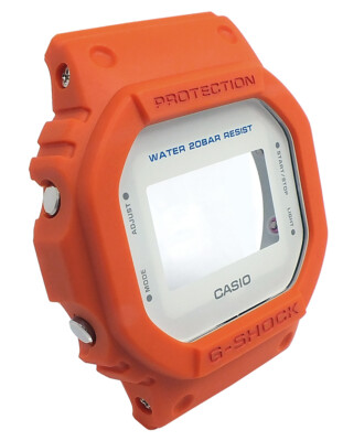 Casio G-Shock Gehäuse Mineralglas CASE/CENTER ASSY orange DW-5600M
