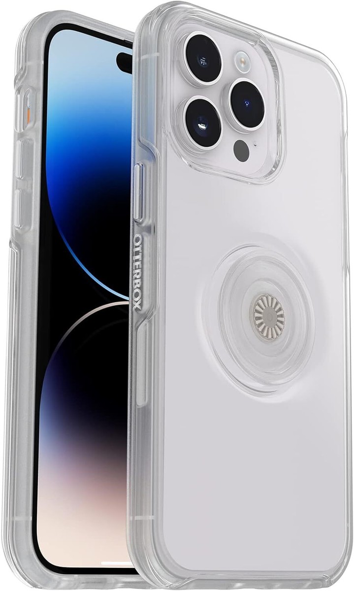 Clear Glitter Otterbox Iphone 12 Pro Max Glitter OtterBox IPhone 14 Pro Pop  Symmetry Series Clear Case Clear