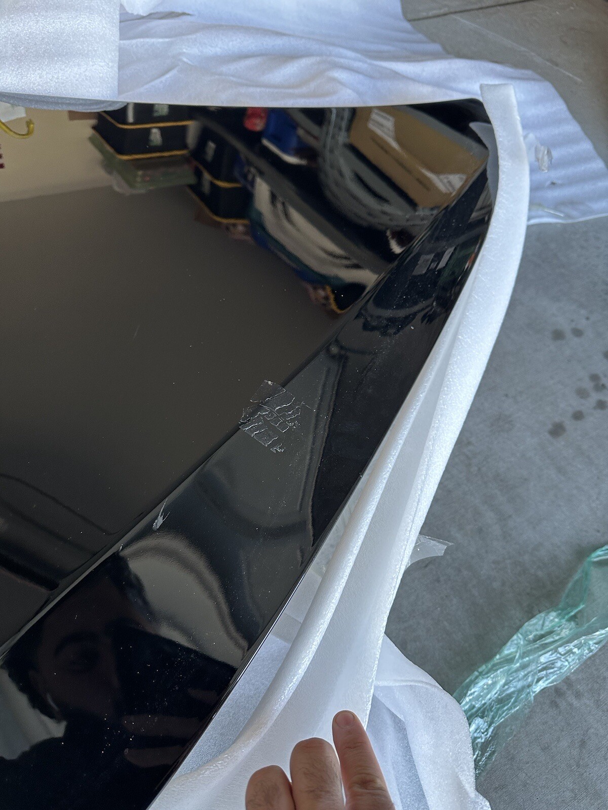 McLaren 600LT Front Hood Bonnet Shell Panel OEM Black