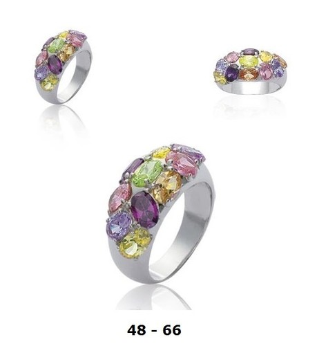 Assortiment De Bagues Diamant 608211