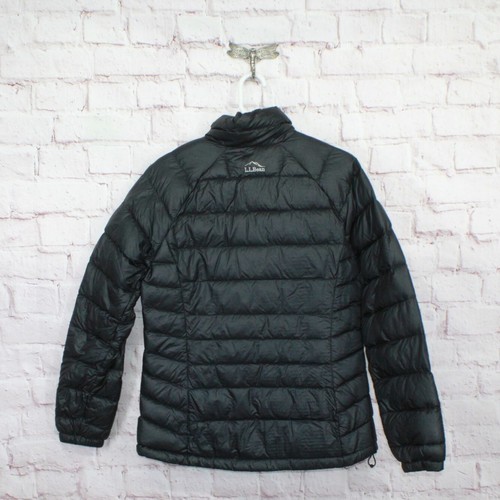 LL Bean Women's Ultralight 850 Down Jacket Black Size Small - Picture 7 of 13