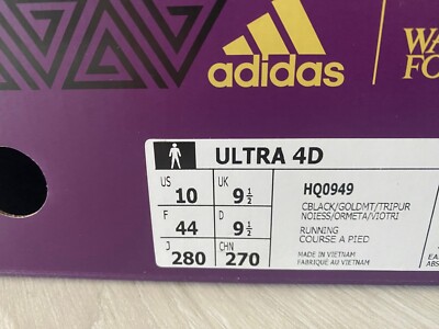 Adidas Wakanda Forever Black Panther US 10/UK 9 1/2, EU 44