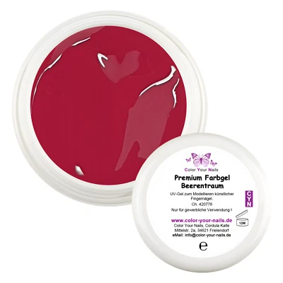 Farbgel Beerentraum (FGMS-98) 5g Premium UV-Gel von Color Your Nails Deutschland