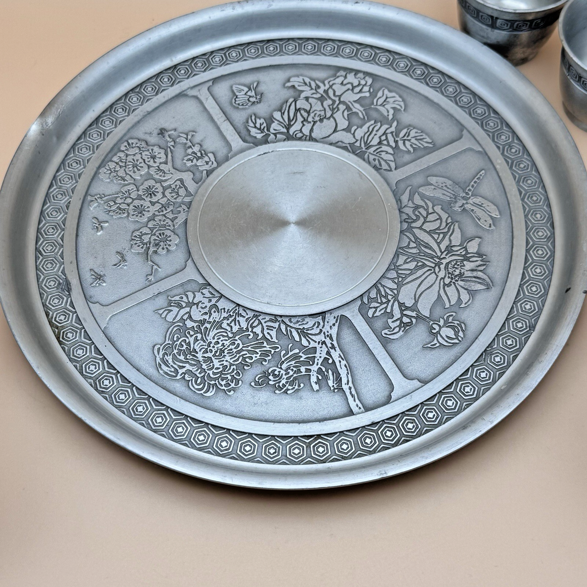 Royal Selangor Pewter Hand Finished Four Seasons Collection Tray