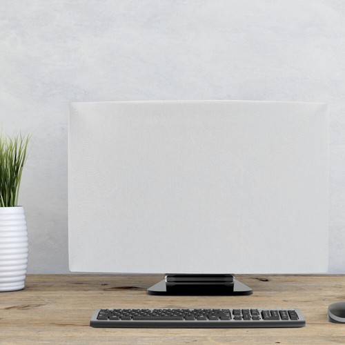 2 Pieces Computeranzeigeschutzabdeckung Computermonitor Staubschutz - Afbeelding 12 van 12