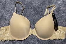 NWT 68 Wacoal High Drama Push Up Underwire Bra 85341 Beige 36B