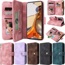 Zipper Card Wallet Leather Phone Case For Samsung S23 S22 S21 S20 A53 A23 A33
