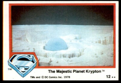 B5953- 1978 Topps Superman Der Film Karte #S 1-77 -du Pick- 15 + Gratis US