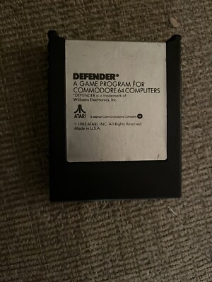 Defender for Commodore 64   Cartridge Only Works
