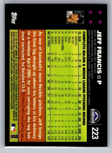 2007 Topps You Pick All Cards Ex-NrMT - Picture 209 of 449