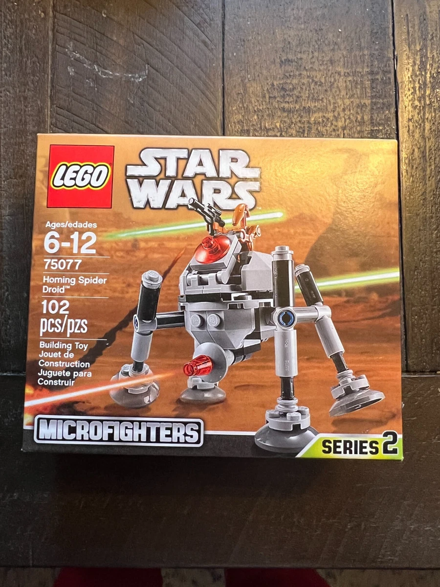 LEGO Star Wars Homing Spider Droid Microfighter 75077 New