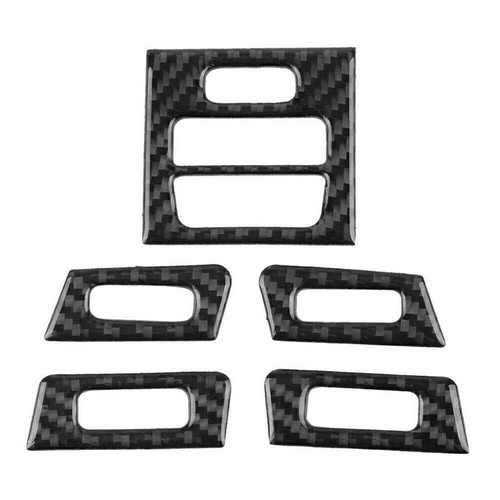 Carbon Fiber Air Vent Outlet Cover Trim For BMW 3 Series E90 E92 E93 2005-12 11 - Picture 3 of 11