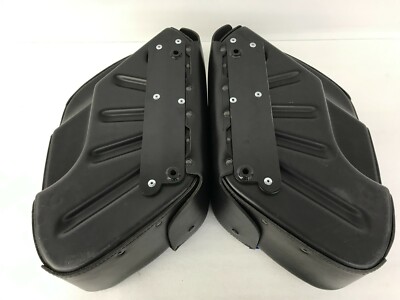 OEM Harley-Davidson Dyna Rigid Mount Leather Saddlebags OEM Harley-Davidson Dyna Rigid Mount Leather Saddlebags