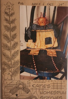 Primitive Doll Pattern Annie And Rags