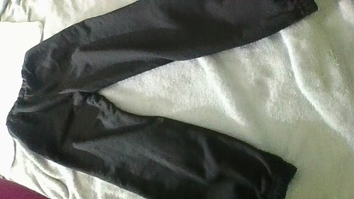 Brooklyn, NY Jogger Pants Shein Child Size 9Y 18" Waist Blk White Graphic 2-Pkts - Picture 13 of 14