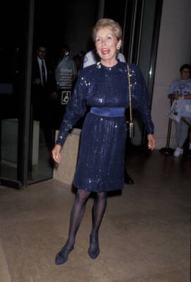 Janet Leigh at 3rd Ella Lifetime Achievement Awards at Beverly- 1992 Old Photo