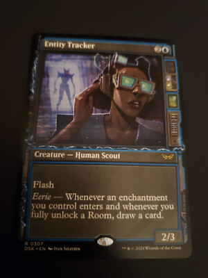 Entity Tracker (Showcase) - Duskmourn DSK - Rare - MTG Magic NM
