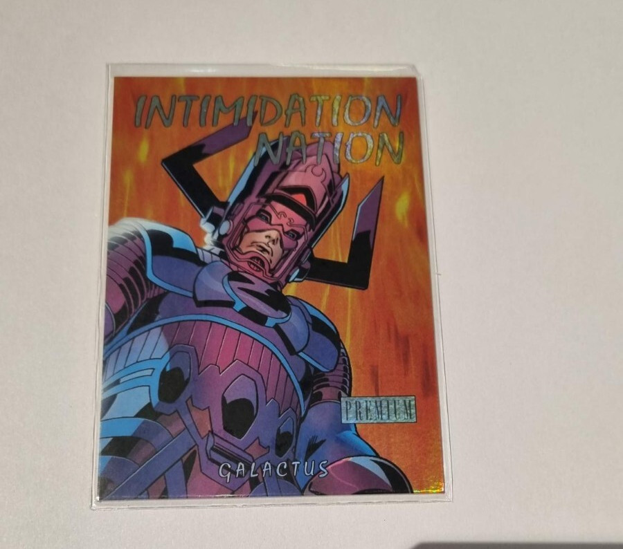 2013 Marvel Fleer Retro Intimidation Nation - #11 IN Galactus