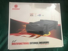 COOLMAX CD-311 3.5" ALUMINUM MULTIFUNCTION EXTERNAL ENCLOSURE NIB SEALED