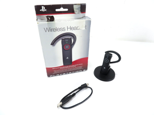 PS3 Wireless - Bluetooth Headset - Official Sony PlayStation 3 - Boxed - Picture 1 of 20