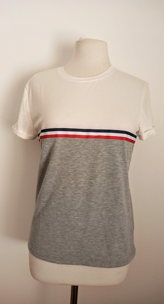 Shein, Stripes  ,Woman's T-shirt Size M