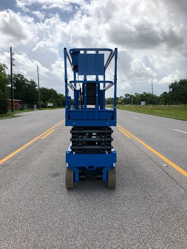 GENIE 2632 electric scissor lift  *REFURBISHED WARRANTY* - DEALER ie JLG SKYJACK - Picture 7 of 9