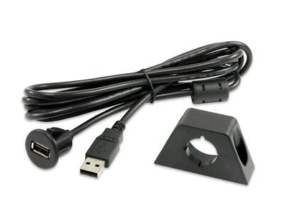 Alpine KCE-USB3 2 m USB Verlängerungskabel mit Einbaubuchse USB Kabel
