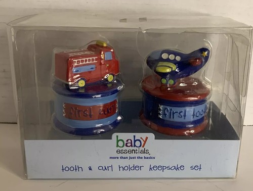 Baby Essentials Tooth And Curl Holder Keepsake Set, New, Never Used. See Discr. - Picture 6 of 11