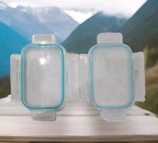 2 Snapware 6"x 4" FOR Food PLASTIC Storage Container Replacement Lid Air Tight 