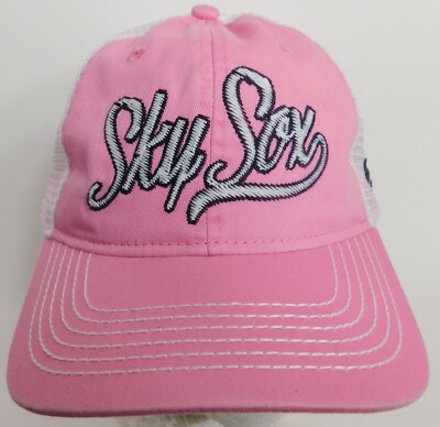 Colorado Springs Sky Sox Hat Women Trucker Pink Minor League Baseball MILB Cap