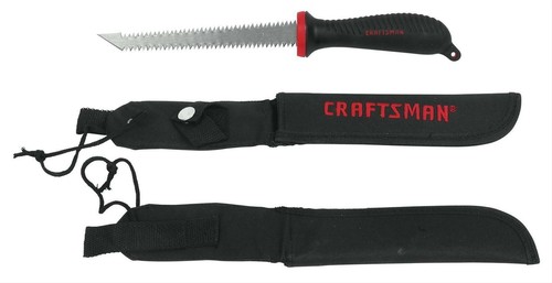 Craftsman CMHT20558 Double Edge 6" Jab Wallboard Drywall Saw w/Sheath - Picture 3 of 3