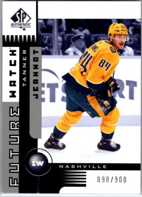 Tanner Jeannot 2021-22 Upper Deck SP Authentic Retro Future Watch /900