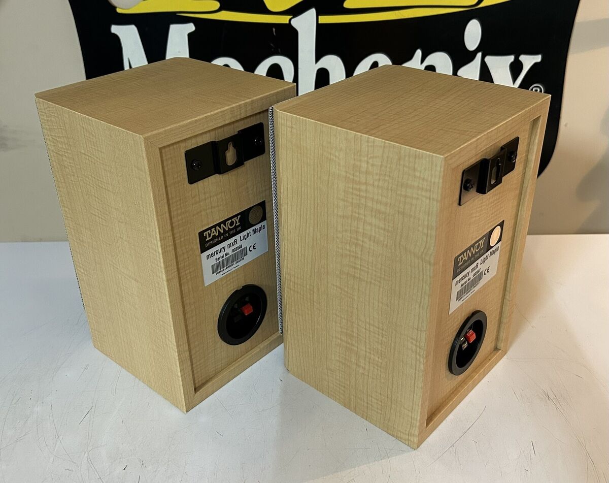 Tannoy Mercury MXR Light Maple Compact Bookshelf Speakers Tannoy Mercury MXR Light Maple Compact Bookshelf Speakers