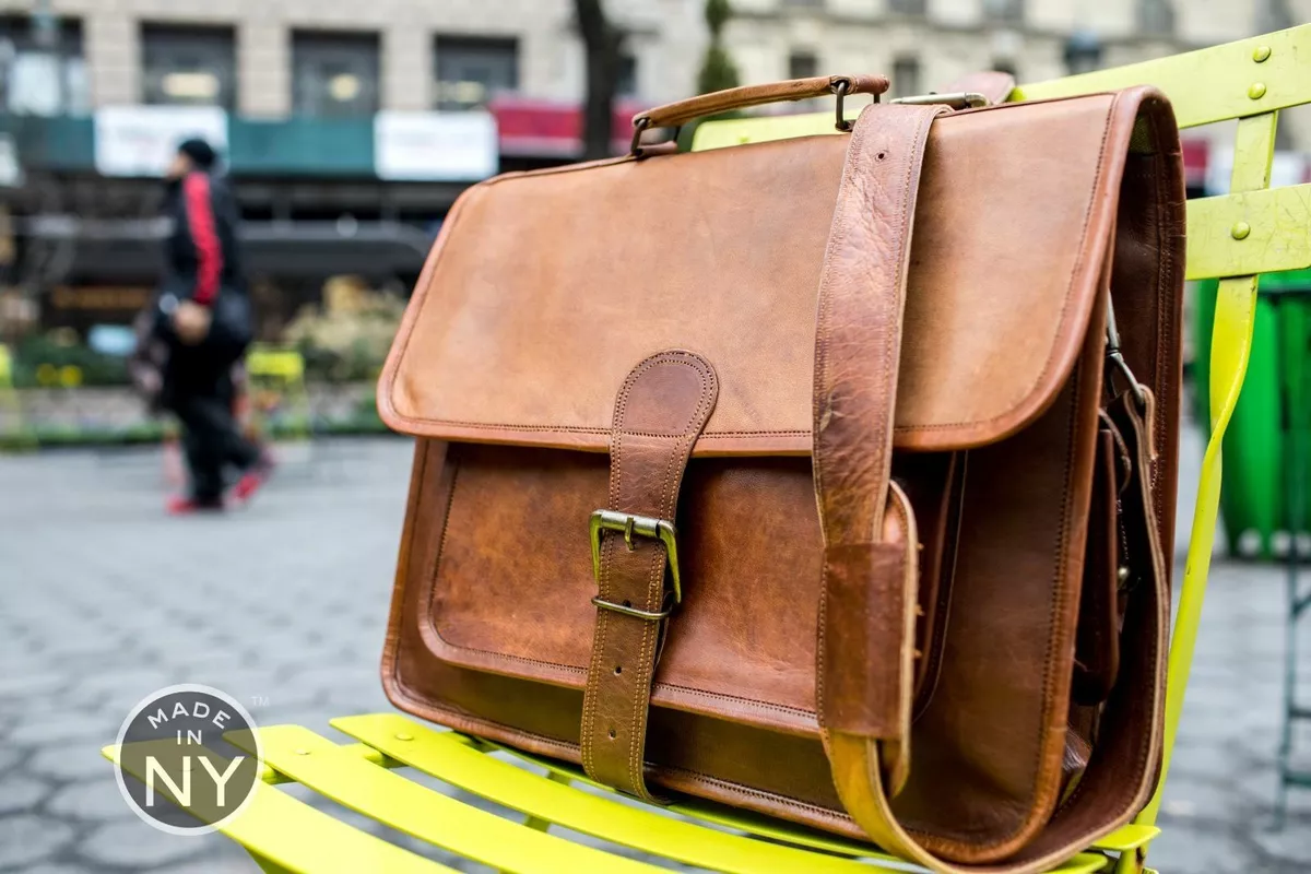 Mens satchel messenger sale bag