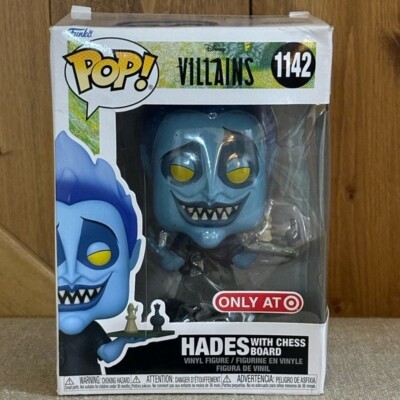 New in Box POP Hades with Chess Board Disney Villains 1142