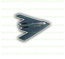 B-2 Spirit Bomber Stealth Plane Vinyl Sticker Decal #B