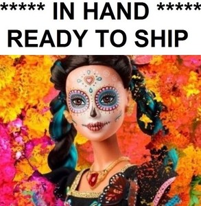 day of the dead barbie ebay