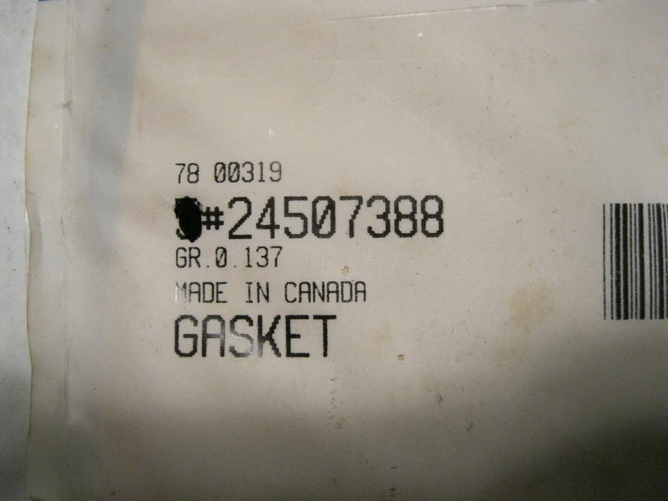 Genuine GM OEM 24507388 Timing Cover Gasket Foto 3 de 4