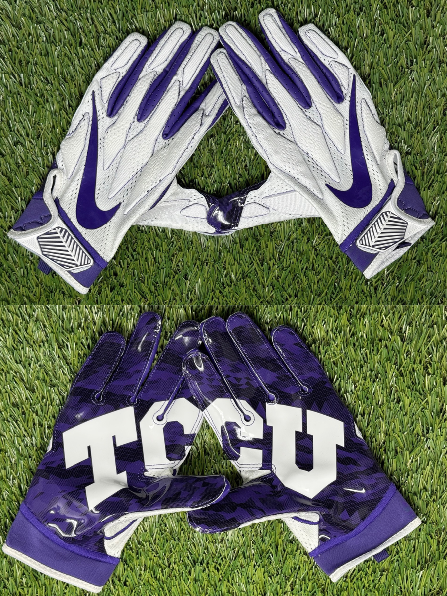 Tcu Football Gloves Nike Superbad Football Gloves NCAA TCU DX5299