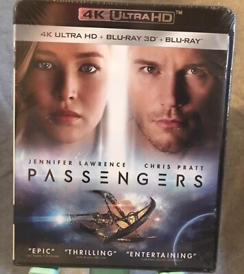 Passengers [4K Ultra HD + 3D Blu-ray + Blu Ray] [4K UHD]